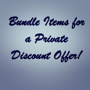 Add any item to a bundle & get a private discount!